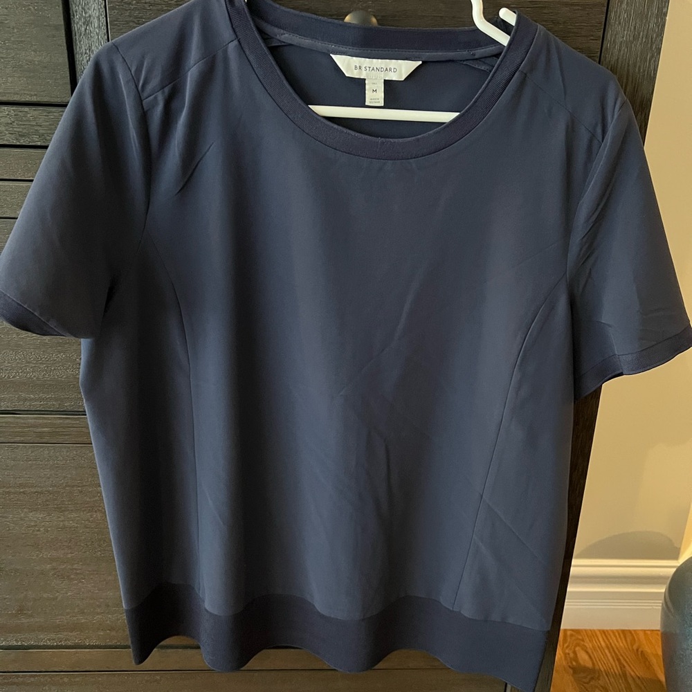 Banana Republic Blue Short Sleeve T-Shirt